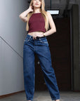 PANTALÓN ESTILO MOMFIT 1985-45
