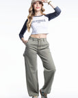 PANT ESTILO CARPINTERO VERDE 2082-59