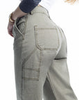 PANT ESTILO CARPINTERO VERDE 2082-59