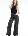 PANTALÓN ANIMAL PRINT ESTILO FLARE 2142-83