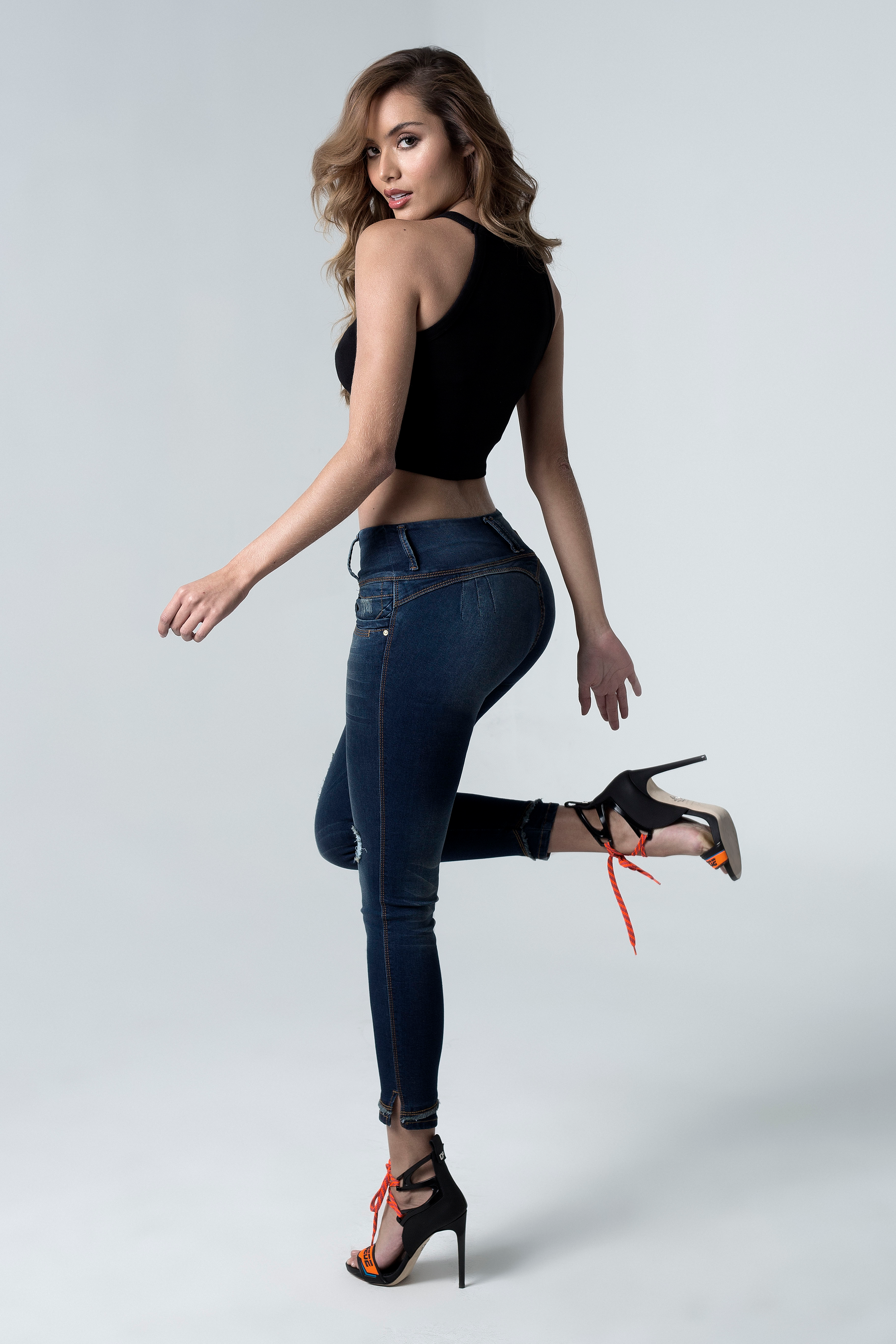 ACTIVE - ER-WHITE JEANS