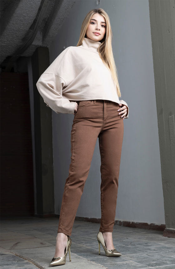 PANTALÓN INDIGO ESTILO MOMFIT 1985-18