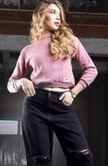 PANTALÓN NEGRO CON ROTOS  ESTILO RECTO STRAIGH 1987-86