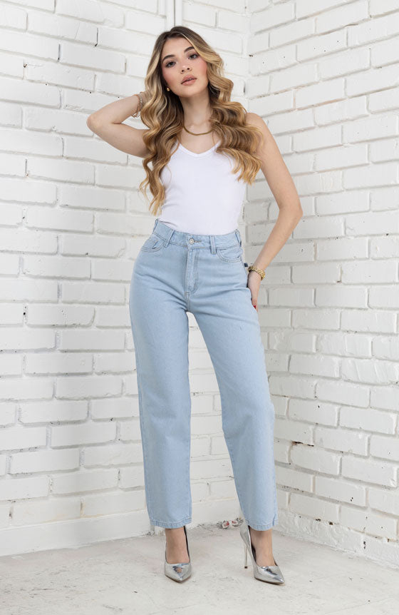 PANTALÓN ESTILO MOMFIT 2276-1