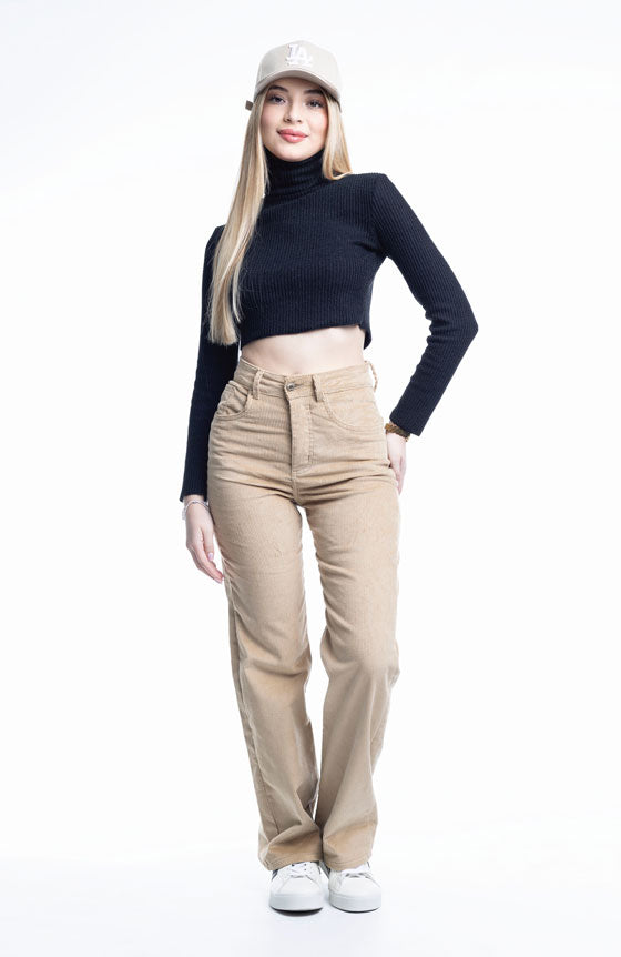 PANTALÓN DE PANA  ESTILO RECTO STRAIGH 2124-13