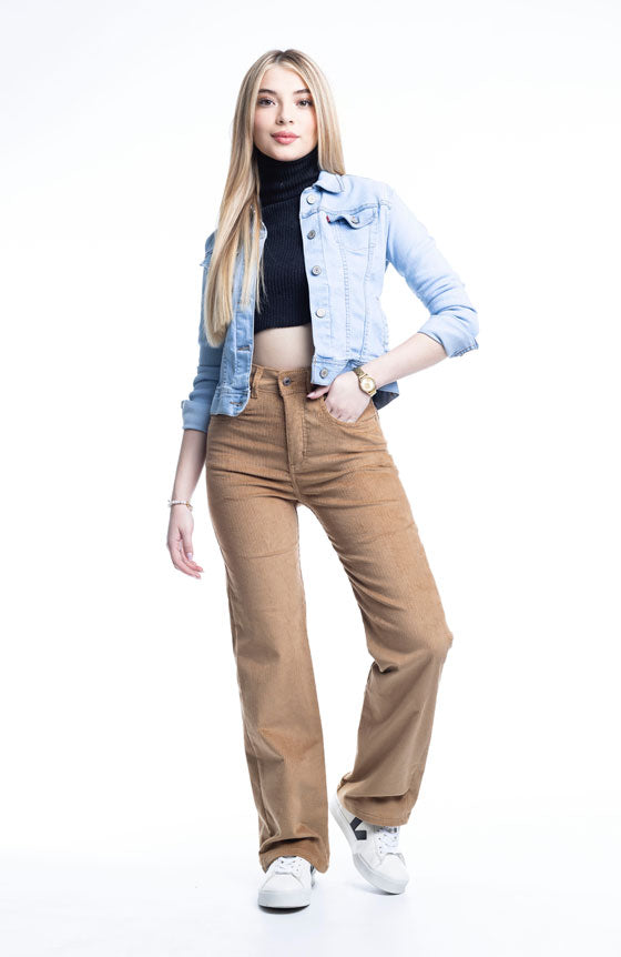 PANTALÓN DE PANA  ESTILO RECTO STRAIGH 2124-18