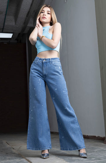 PANTALÓN ESTILO FLARE 2144-3