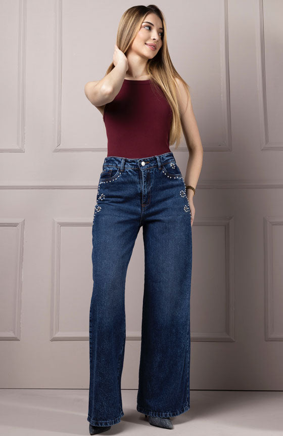 PANTALÓN ESTILO FLARE 2183-45