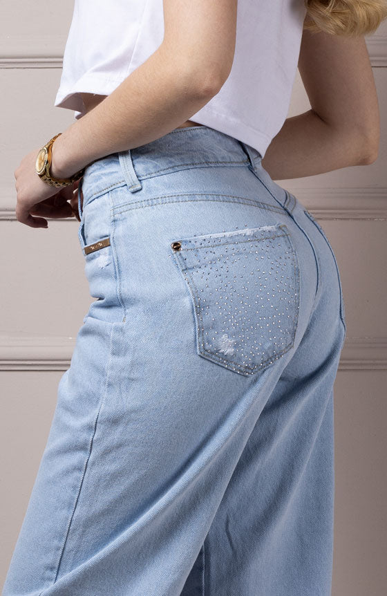 PANTALÓN ESTILO MOMFIT 2188-5