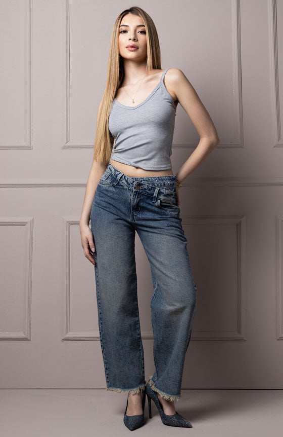 PANTALÓN  ESTILO RECTO STRAIGH 2189-31