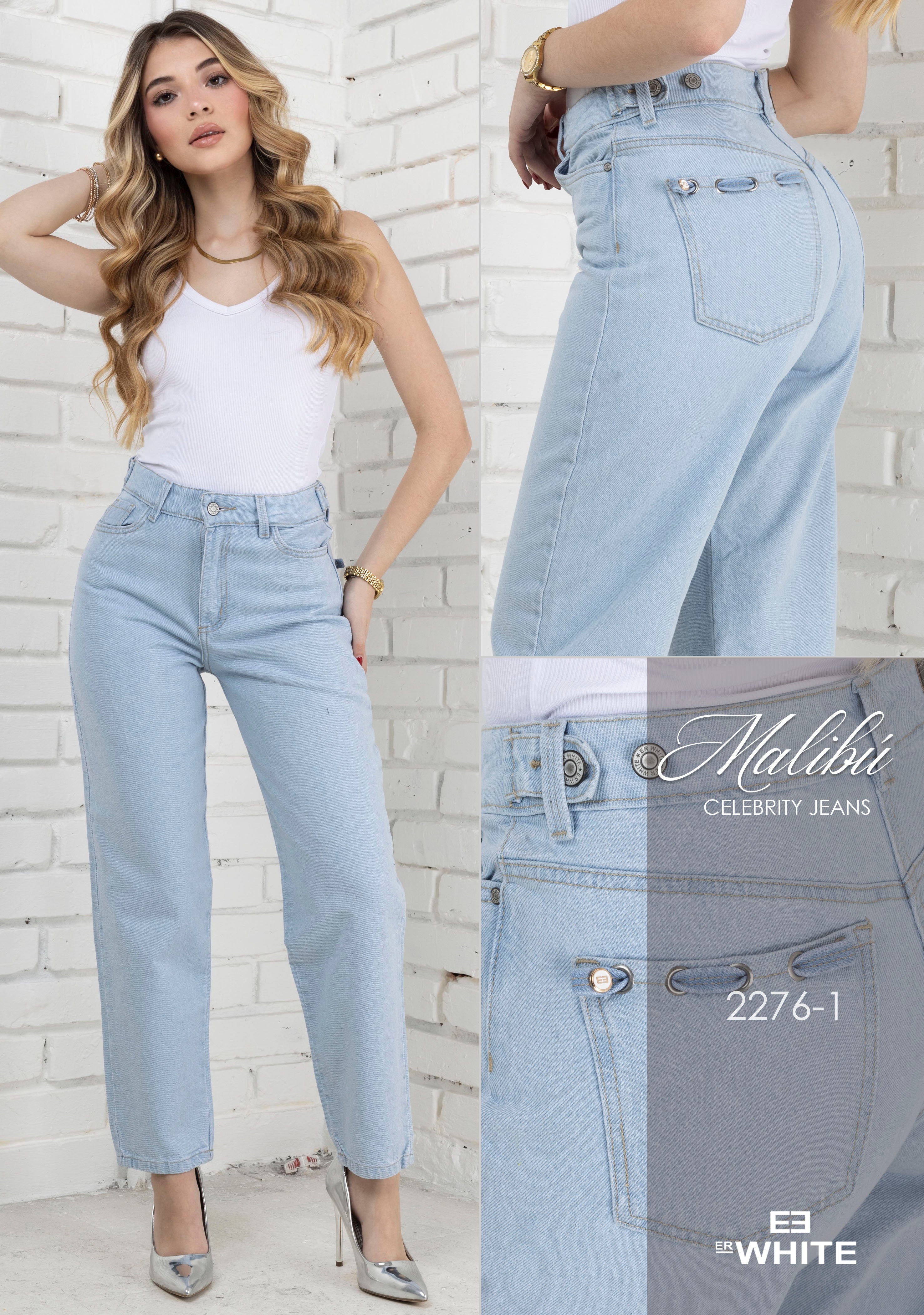 PANTALÓN ESTILO MOMFIT 2276-1