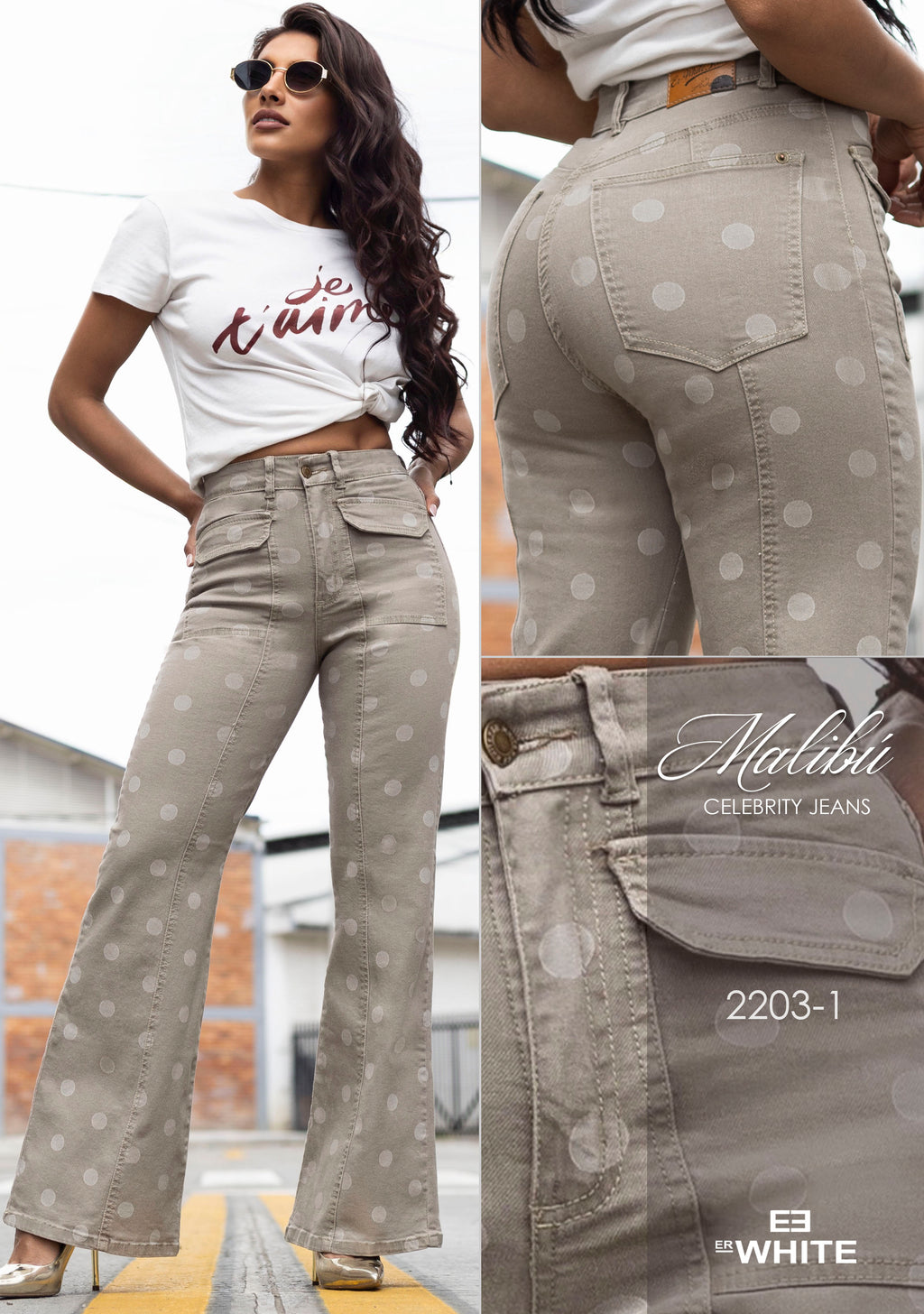 PANTALÓN ESTILO FLARE 2203-1