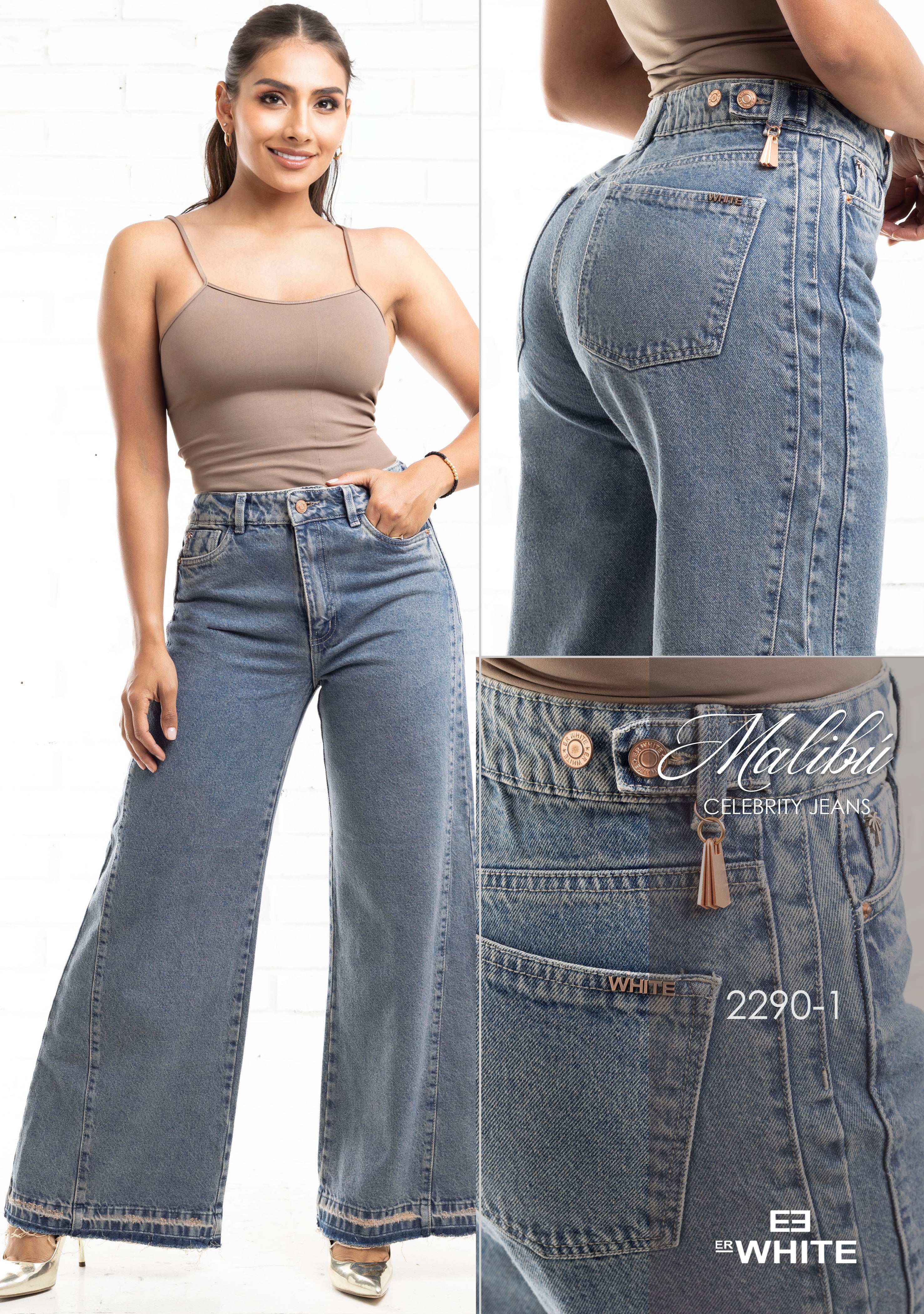 PANTALÓN ESTILO PALAZZO  MALIBÚ 2290-1