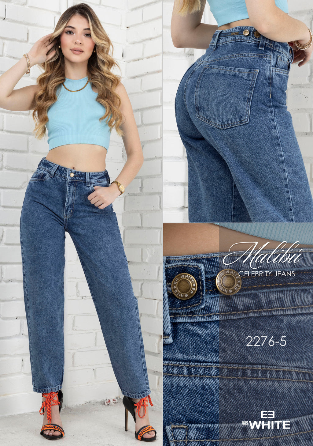 PANTALÓN ESTILO MOMFIT 2276-5