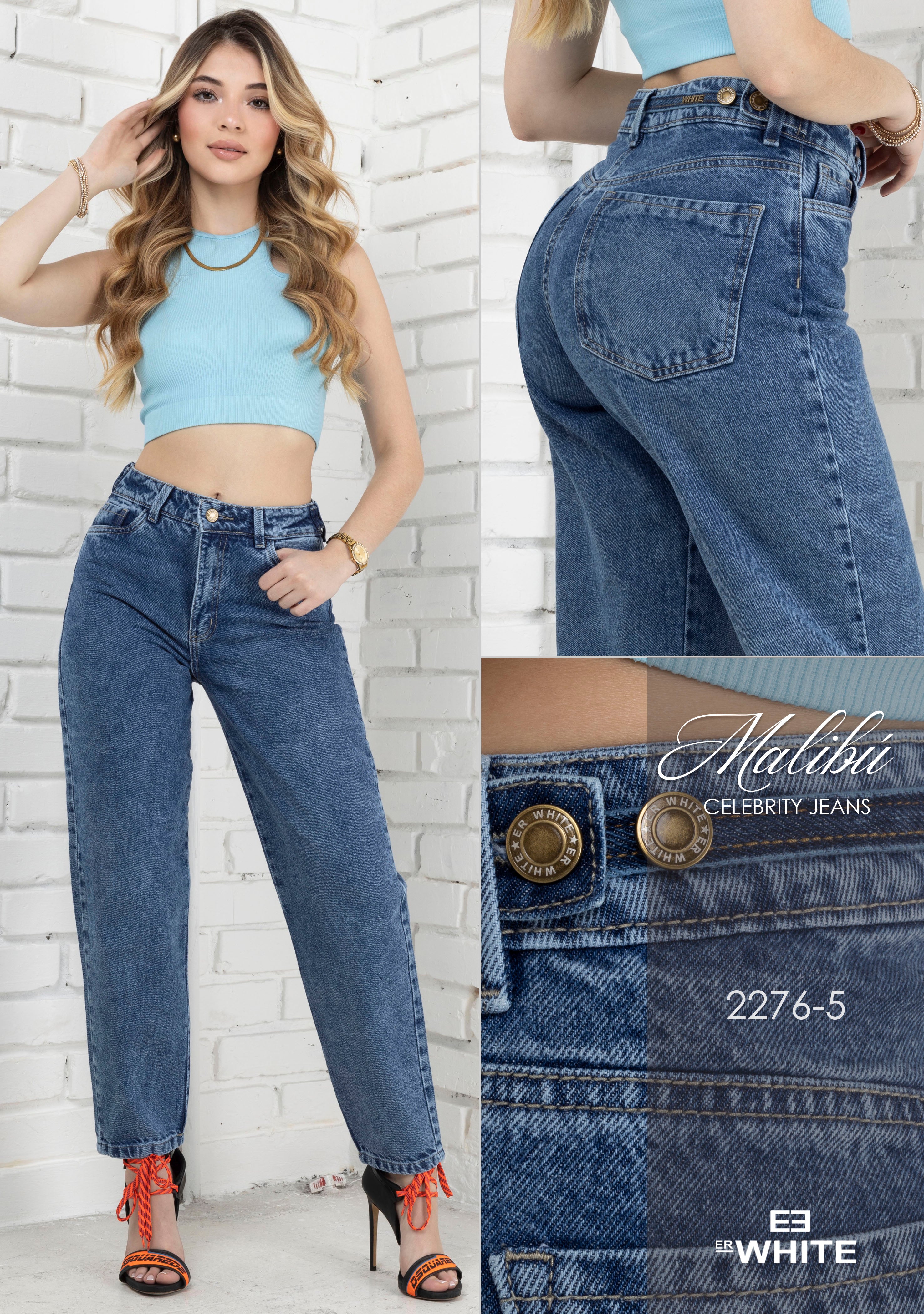 PANTALÓN ESTILO MOMFIT 2276-5