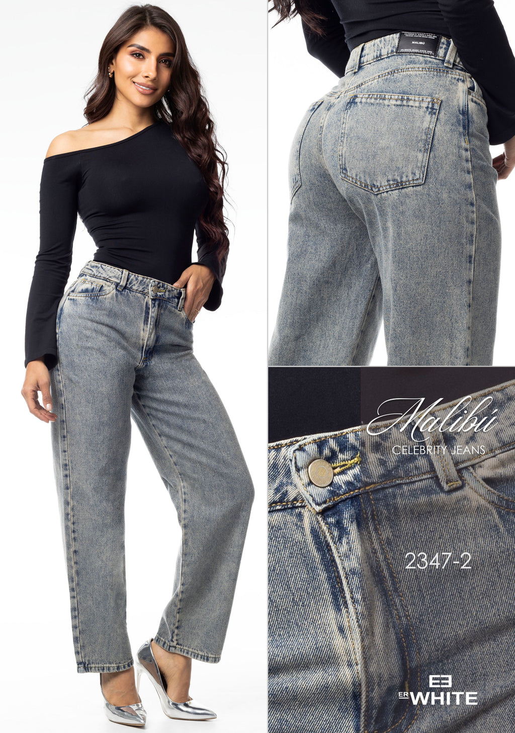 PANTALÓN ESTILO RECTO  2347-2
