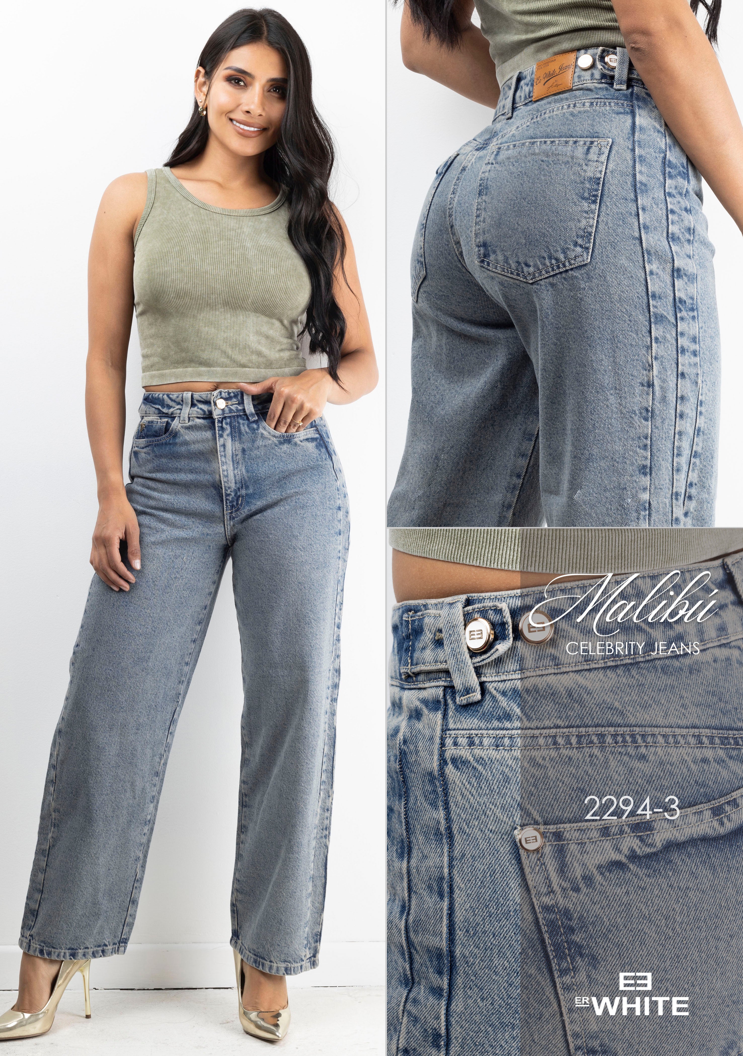 PANTALÓN  ESTILO RECTO STRAIGHT 2294-3