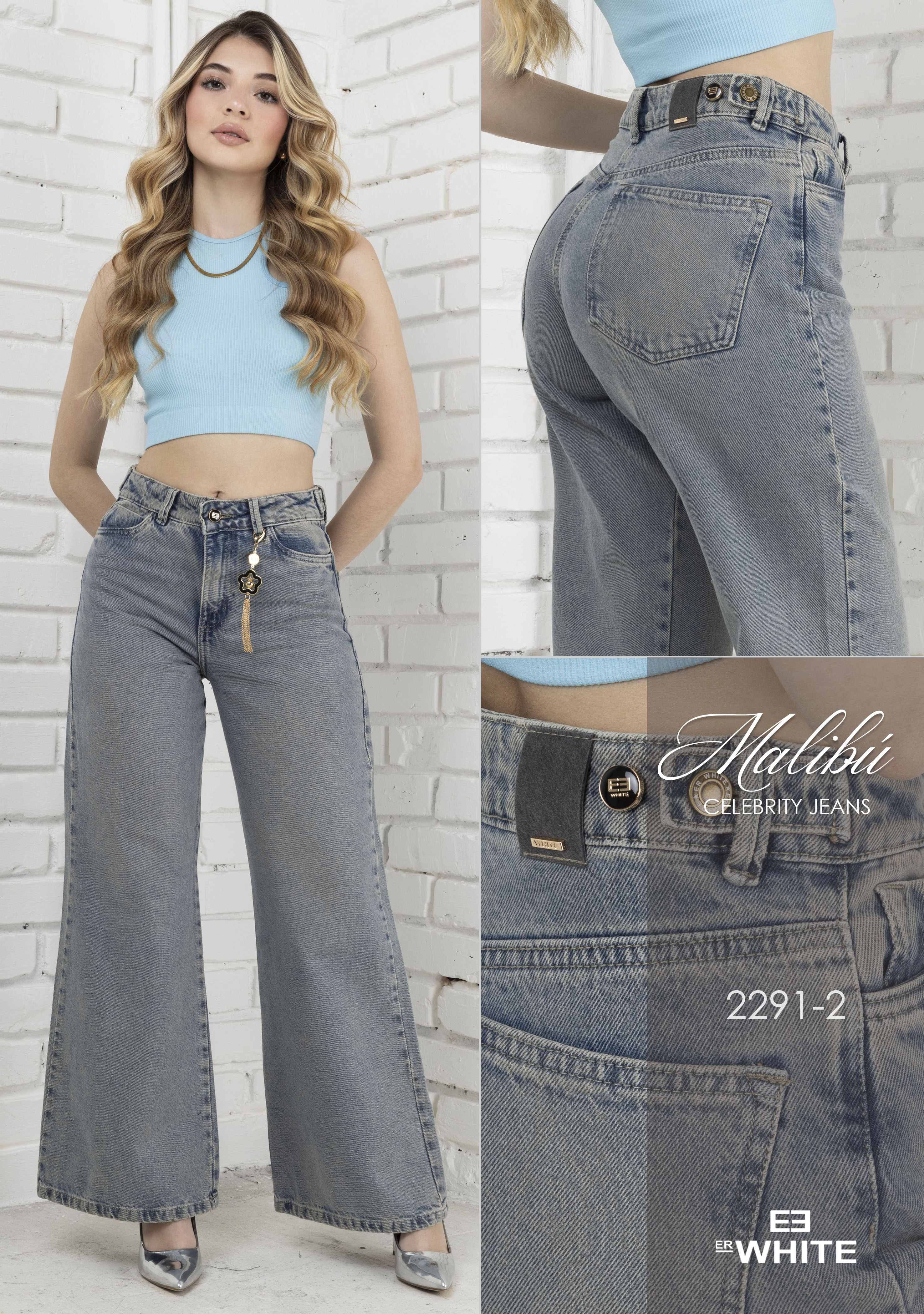 PANTALÓN ESTILO FLARE 2291-2