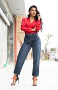 PANTALÓN ESTILO MOMFIT 2319-1