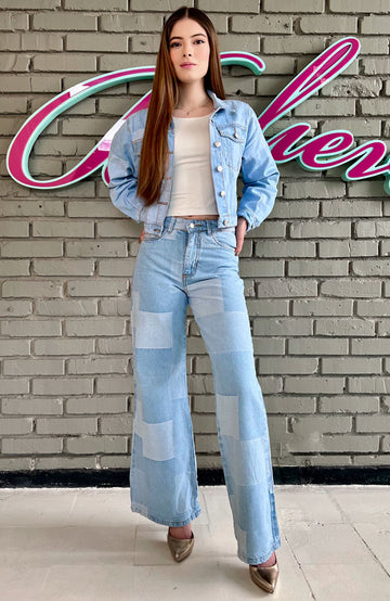 PANTALÓN ESTILO FLARE 2067-64
