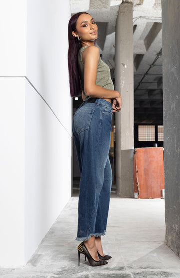 PANTALÓN ESTILO BAGGY 2088-77