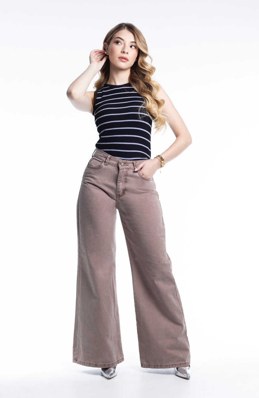 PANTALÓN ESTILO FLARE 2083-61