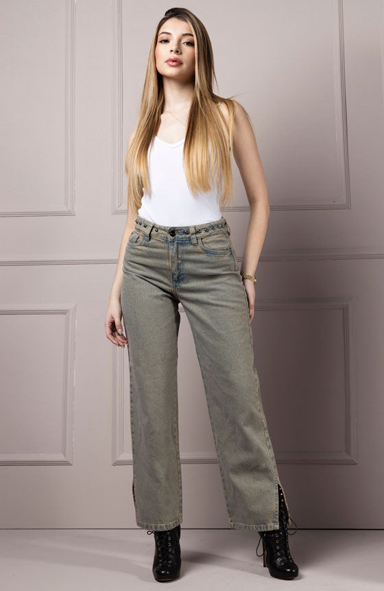 PANTALÓN ESTILO RECTO STRAIGHT 2179-82